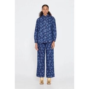 Berta Roses Denim Shirt